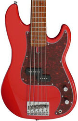 Basse électrique solid body Sire Marcus Miller P5 Alder 5ST 5-String - Dakota red