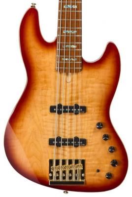 Basse électrique solid body Marcus miller V10DX 5ST - Tobacco sunburst