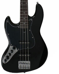 Basse Jazz Squier Classic Vibe 70s Pour Gaucher - Touche érable, Micros Alnico, Finition Noir, Matériel Nickelé