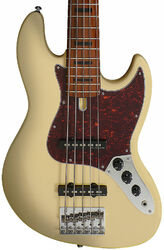 Basse électrique solid body Sire Marcus Miller V5 Alder 5ST 5-String - Vintage white