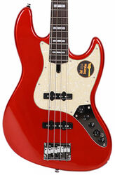 Basse électrique solid body Sire Marcus Miller V7 Alder 4ST (2nd Gen) - Bright metallic red