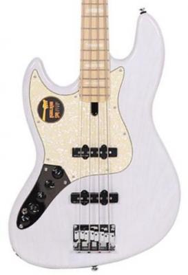 Basse électrique solid body Marcus miller V7 Swamp Ash 4ST 2nd Gen Gaucher (No Bag) - White blonde