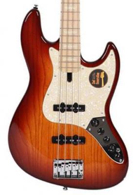 Basse électrique solid body Marcus miller V7 Swamp Ash 4ST 2nd Gen (No Bag) - Tobacco sunburst