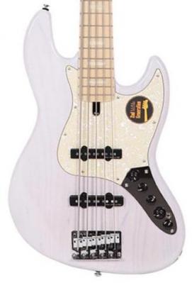 Basse électrique solid body Marcus miller V7 Swamp Ash 5ST 2nd Gen (No Bag) - White blonde