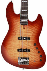 Basse électrique solid body Marcus miller V9 Alder 4ST 2nd Gen (No Bag) - Brown sunburst