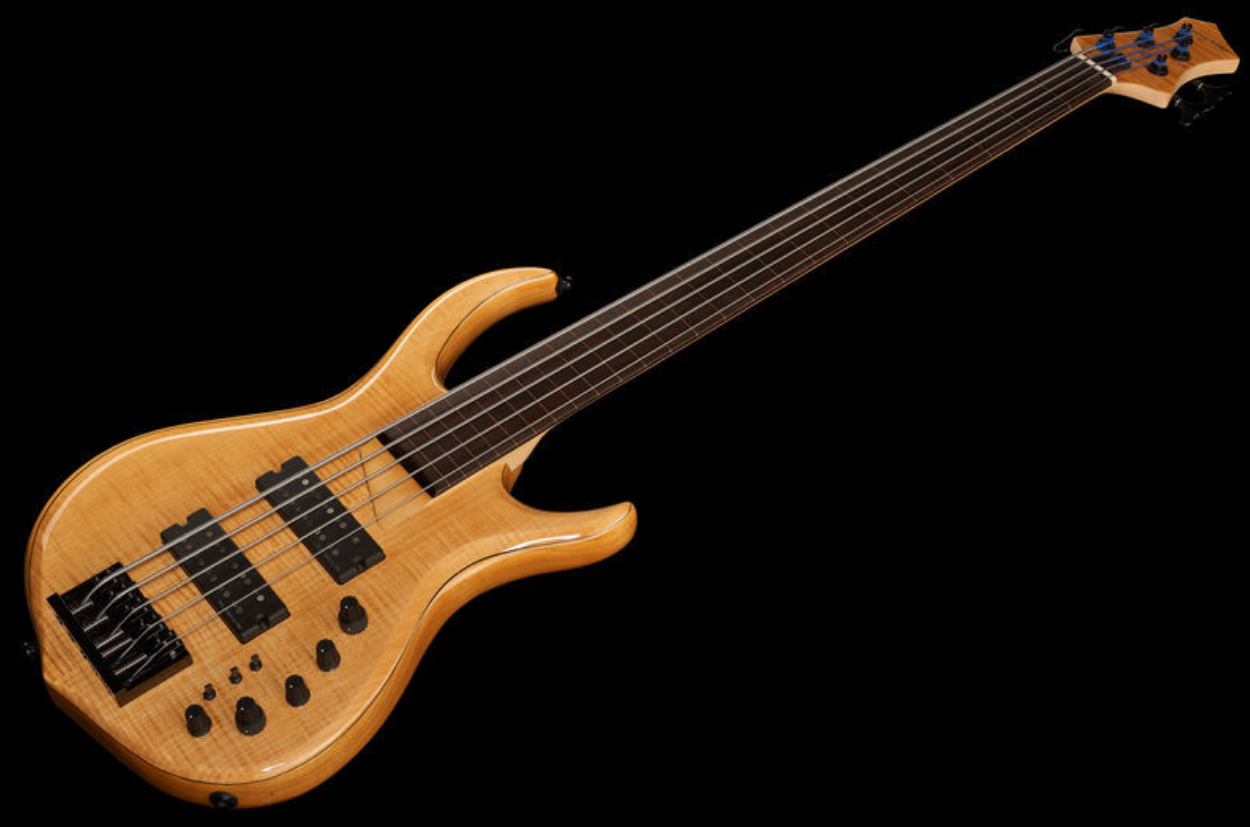 Marcus Miller M7 Swamp Ash 5st Fretless 2nd Generation Eb Sans Housse - Natural - Basse Électrique Solid Body - Variation 1