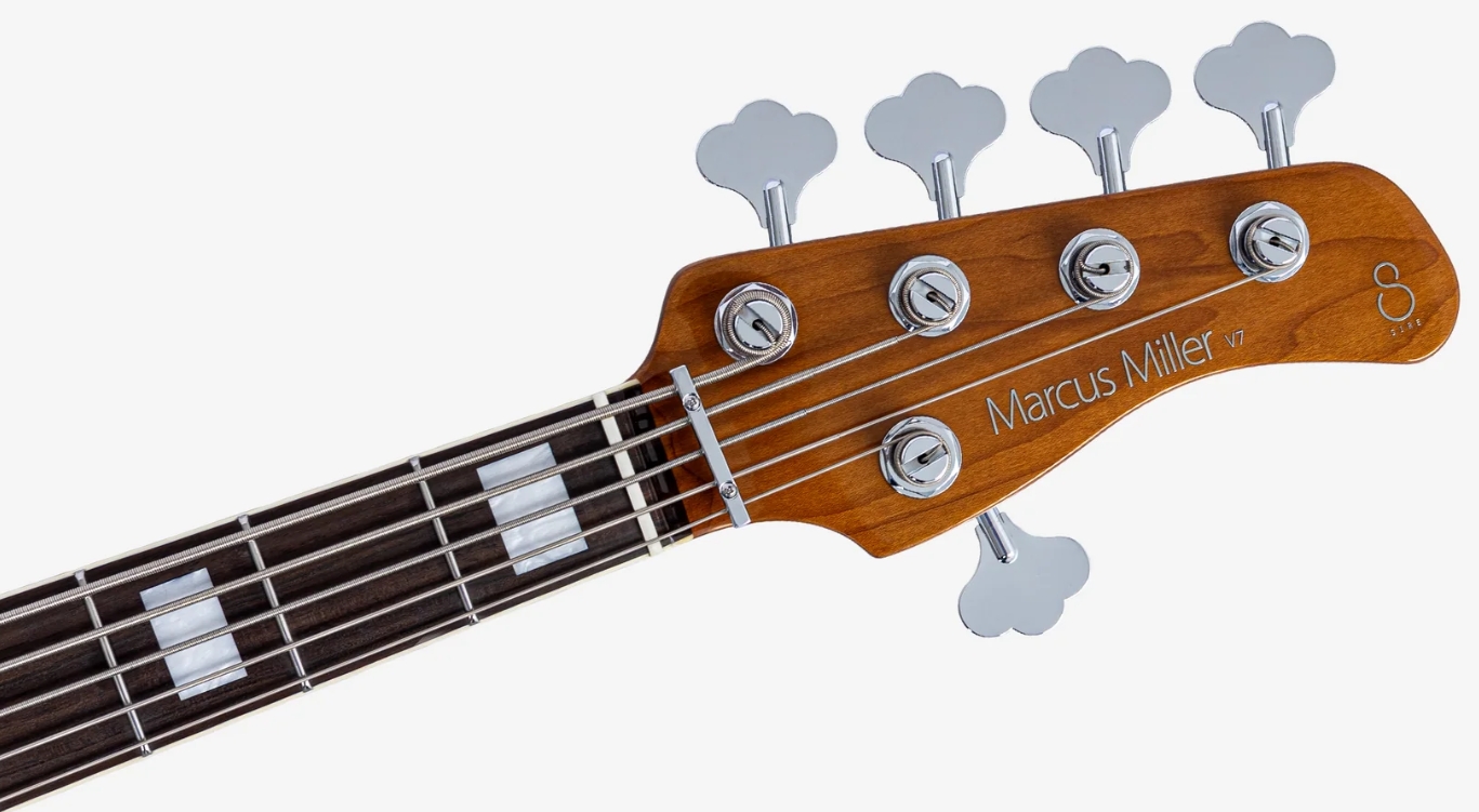 Marcus Miller Marcus Miller V7 Alder 2nd Gen 5st 5c Active Mn - Candy Apple Red - Basse Électrique Solid Body - Variation 3