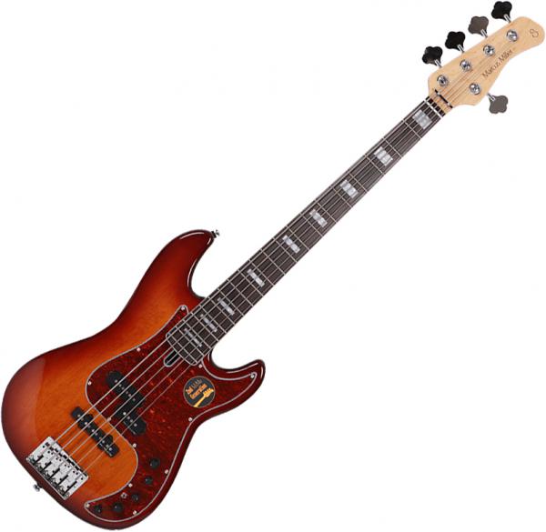 Sire Marcus Miller 7 Alder 5ST 5-String (2nd Gen) - tobacco