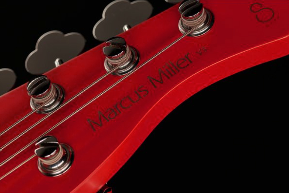 Marcus Miller V3p 5st 5c Rw - Red Satin - Basse Électrique Solid Body - Variation 3