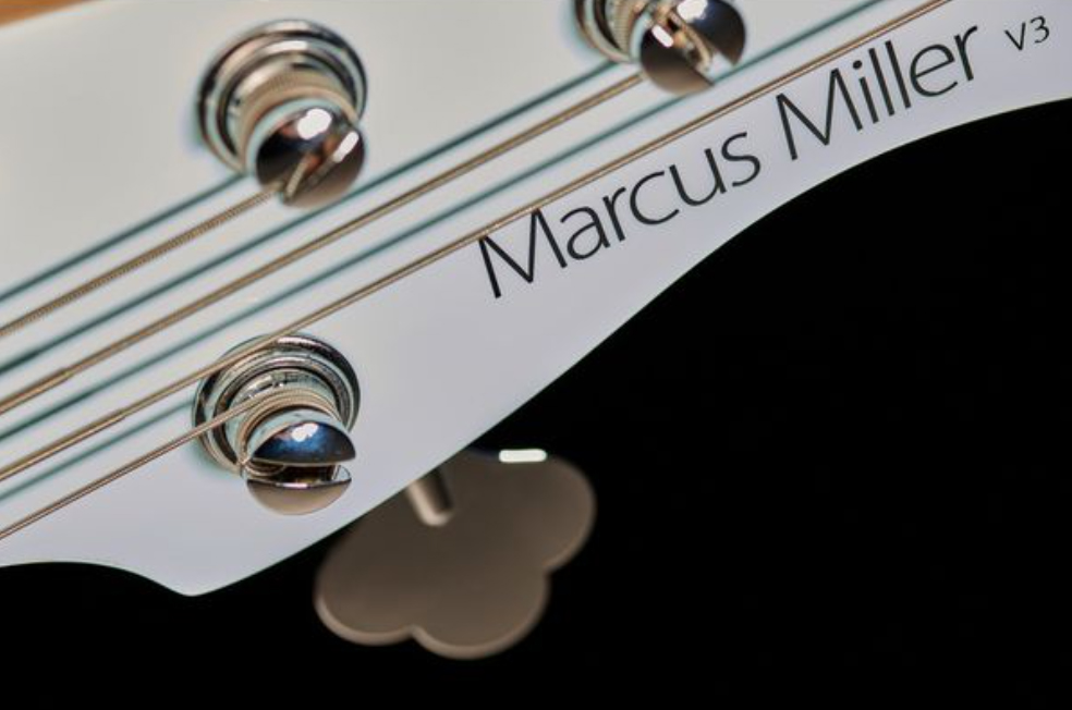 Marcus Miller V3p 5st Lh Gaucher 5c Rw - Sonic Blue - Basse Électrique Solid Body - Variation 3