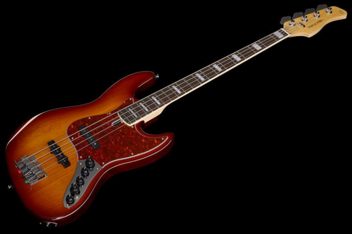 Marcus Miller V7 Alder 4st 2nd Generation 4-cordes Eb Sans Housse - Tobacco Sunburst - Basse Électrique Solid Body - Variation 1