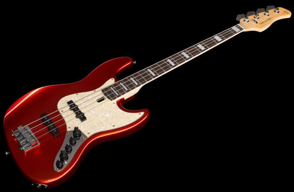 Marcus Miller V7 Alder 4st 2nd Generation 4-cordes Eb Sans Housse - Bright Metallic Red - Basse Électrique Solid Body - Variation 1