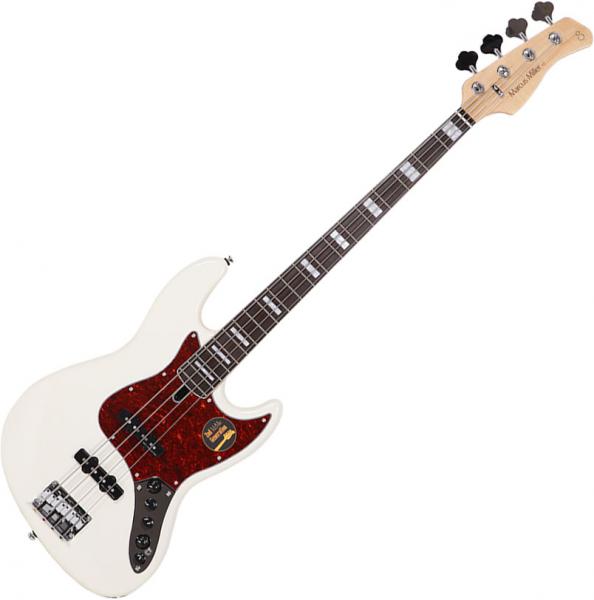 Sire Marcus Miller V7 Alder 4ST Fretless (2nd Gen) - antique white