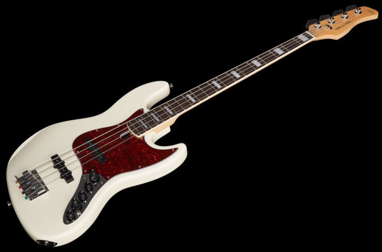 Marcus Miller V7 Alder 4st 2nd Generation Fretless Eb Sans Housse - Antique White - Basse Électrique Solid Body - Variation 1