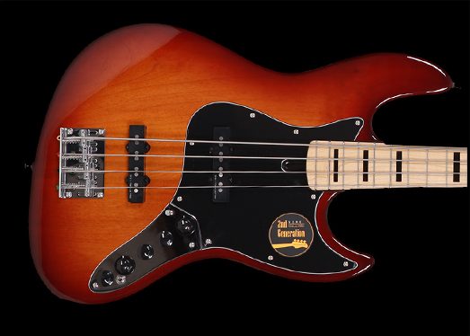 Marcus Miller V7 Vintage Alder 4st Lh 2nd Generation 4c Gaucher Active Mn Sans Housse - Tobacco Sunburst - Basse Électrique Solid Body - Variation 1