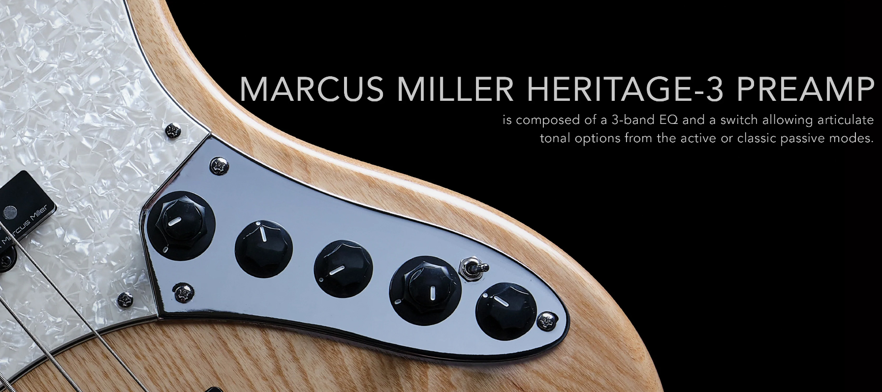 Marcus Miller V8 4st Active Mn - Natural - Basse Électrique Solid Body - Variation 2
