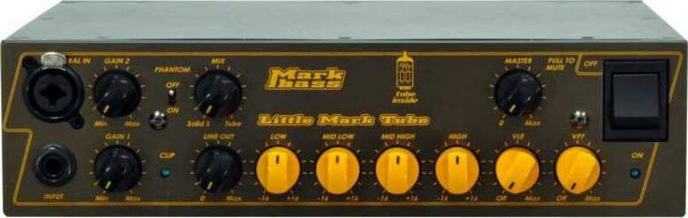 Markbass Little Mark Tube 500 500w Black - TÊte Ampli Basse - Main picture