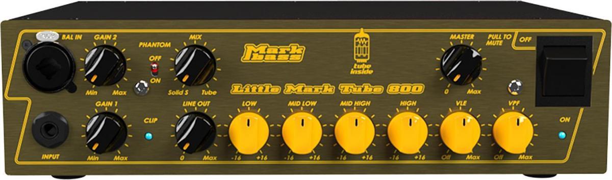 Tête ampli basse Markbass Little Mark Tube 800