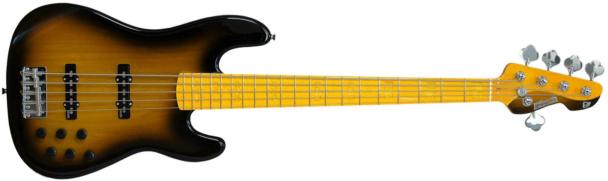 Markbass Mb Gv 5 Gloxy Val Cr Mp 5c Active Mn - Tobacco Sunburst - Basse Électrique Solid Body - Main picture