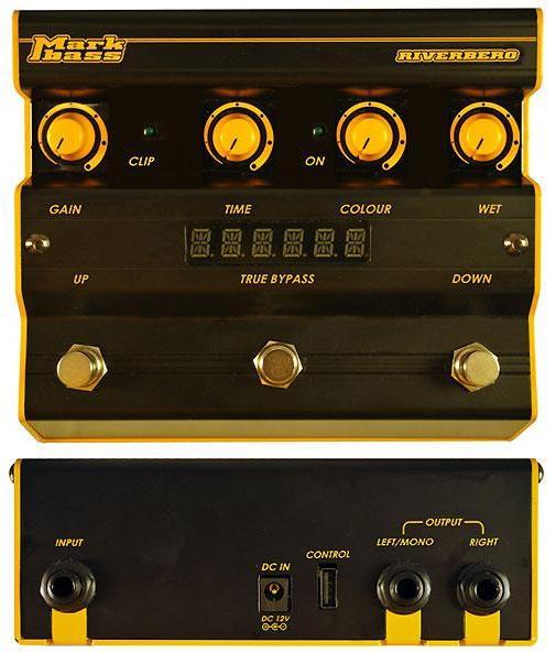 Pédale reverb / delay / echo Markbass Riverbero