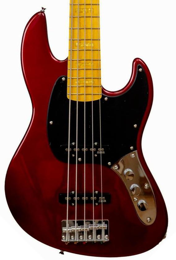 Basse électrique solid body Markbass Gloxy GOG MB GV 5 CR MP FC Passive 5-String - Red Passion