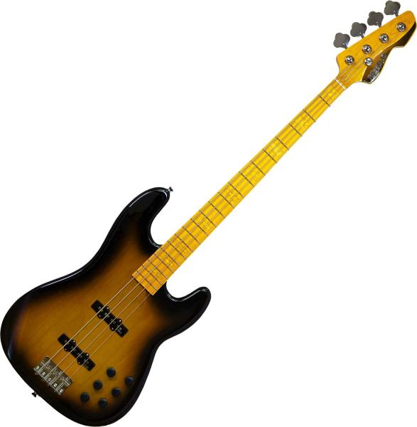 Markbass MB GV 4 Gloxy Val CR MP - tobacco sunburst Solid body electric ...