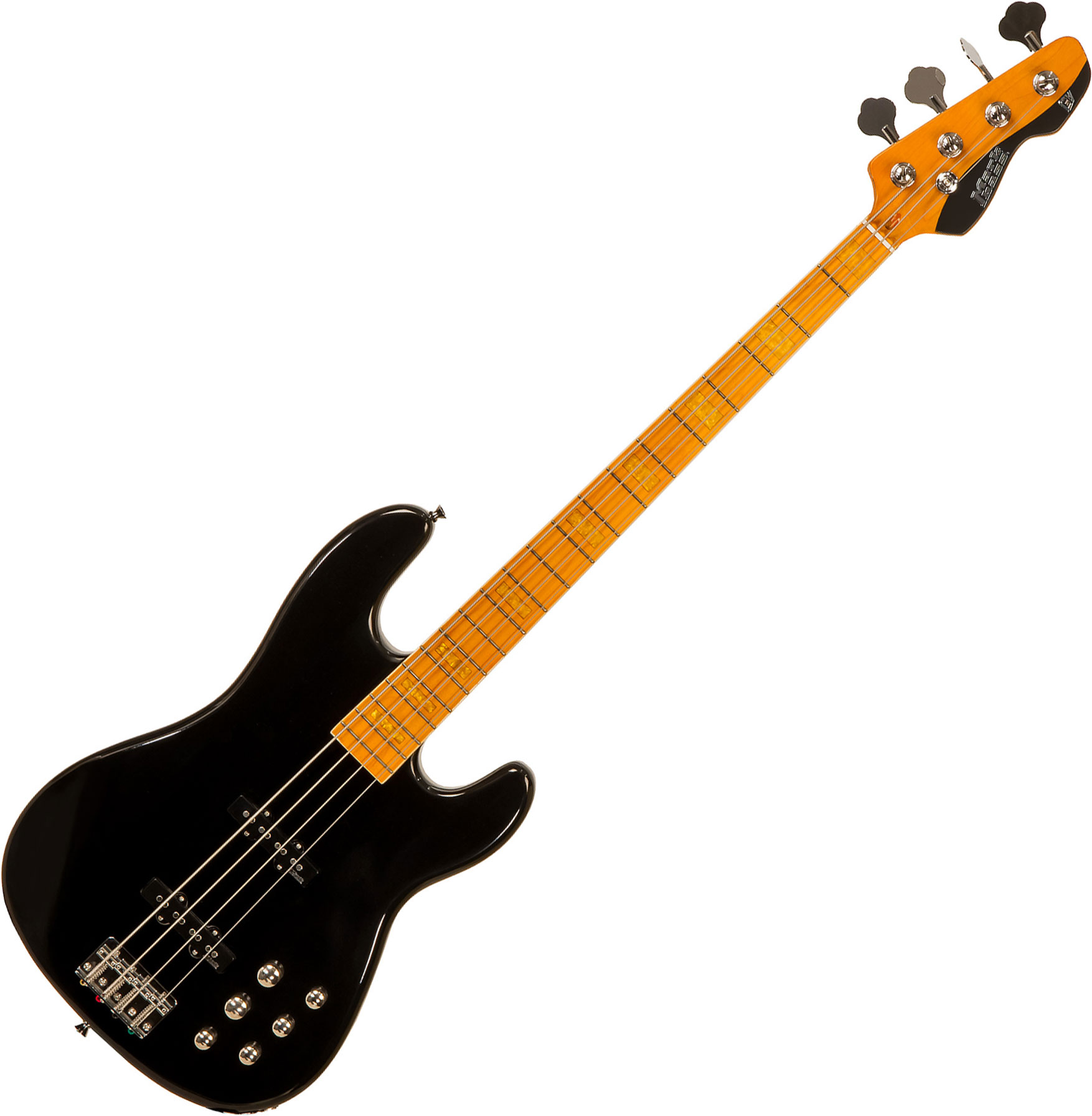 Markbass Mb Gv 4 Gloxy Val Cr Mp Active Mn - Black - Basse Électrique Solid Body - Variation 6