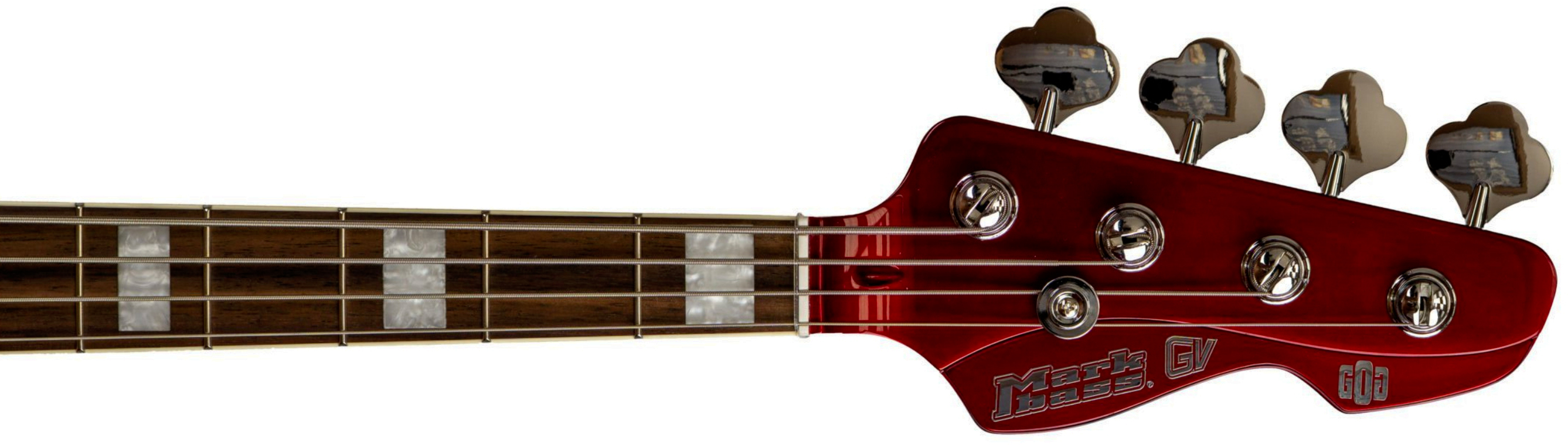 Markbass Mb Gv 4c Cr Rw Fc Passive Gloxy Gog Rw - Red Passion - Basse Électrique Solid Body - Variation 2