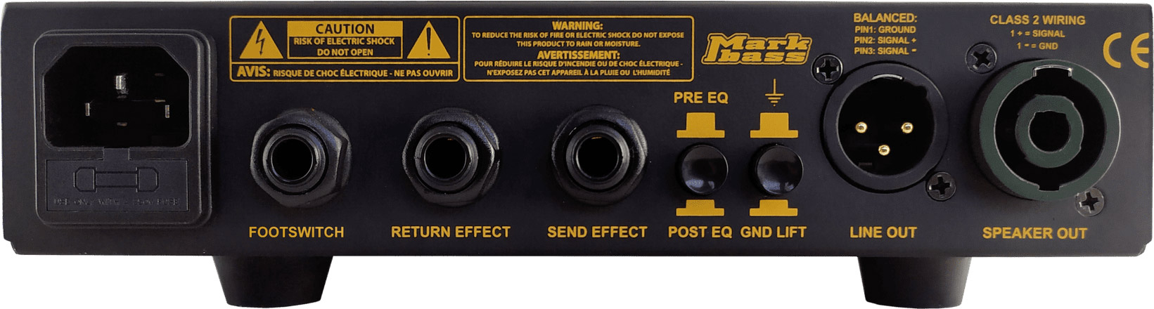 Markbass Nano Mark Ii Nano Head 300w - TÊte Ampli Basse - Variation 3