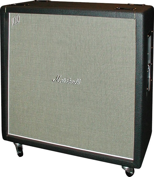 Marshall 1960bhw 4x12 Pan Droit Black - Baffle Ampli Guitare Électrique - Main picture