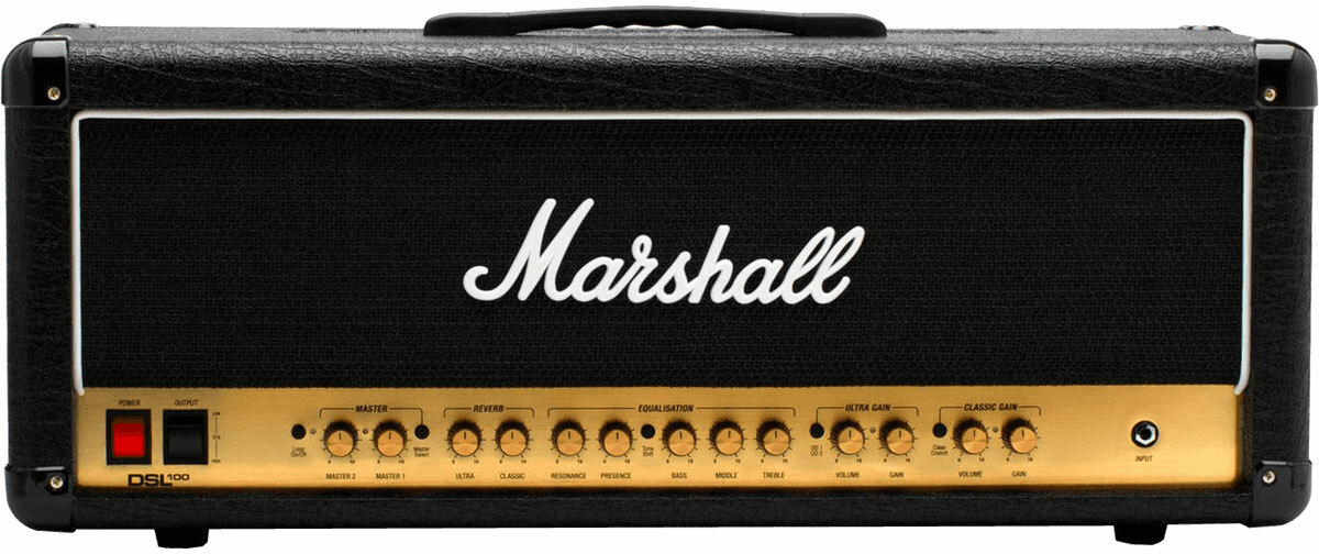 Marshall Dsl100h Head 50/100w - Ampli Guitare Électrique TÊte / PÉdale - Main picture