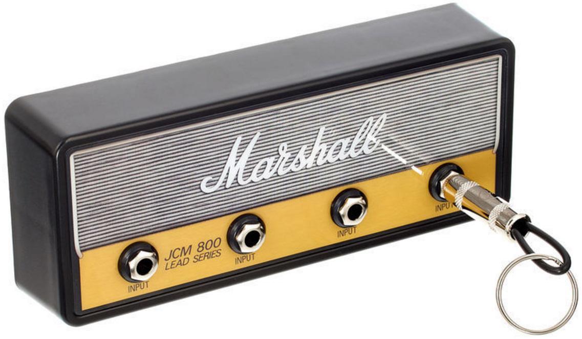 Porte-Clés Mural Rétro Marshall JCM800 - Support Amplificateur Avec 4 Porte-Clés Guitare, Déco Rock