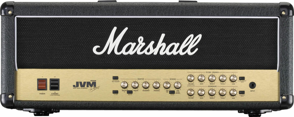Marshall Jvm205h Head 50w - Ampli Guitare Électrique TÊte / PÉdale - Main picture