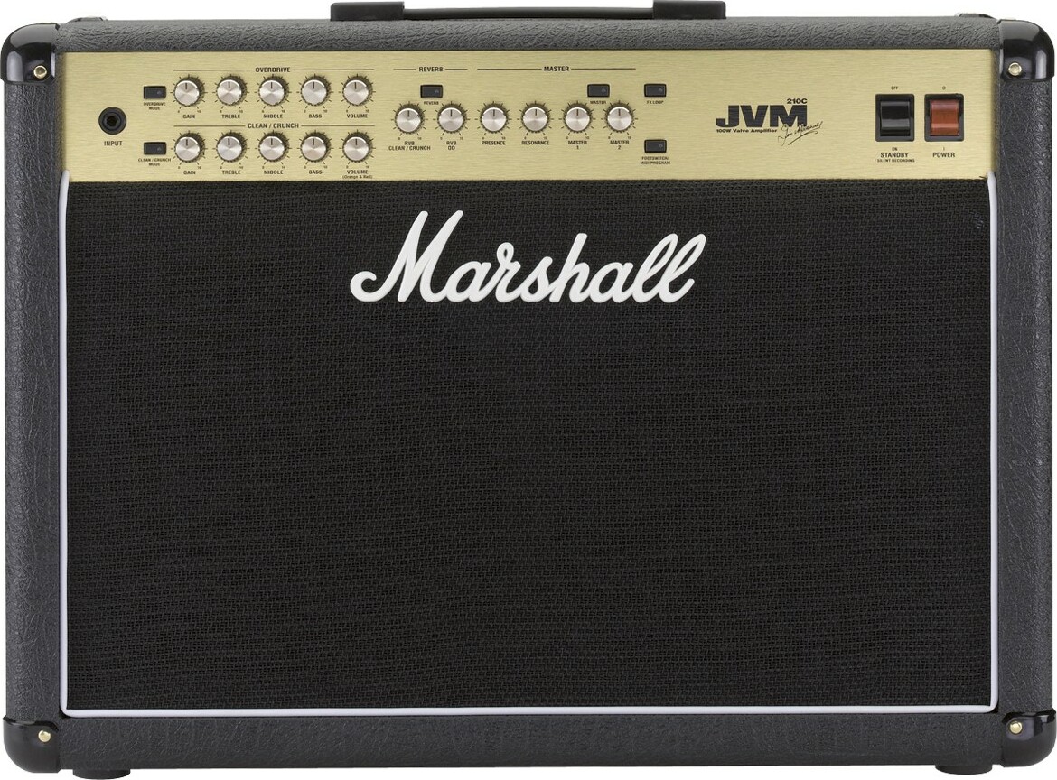 Marshall Jvm210c 100w 2x12 Black - Ampli Guitare Électrique Combo - Main picture