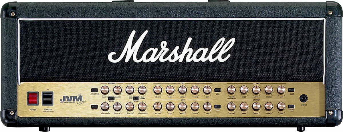 Marshall Jvm410h Head 100w Black - Ampli Guitare Électrique TÊte / PÉdale - Main picture