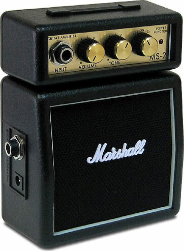 MS-2 Black Mini ampli guitare Marshall