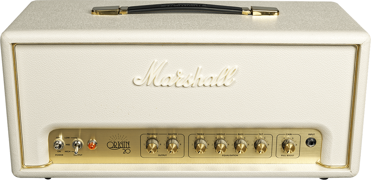 Marshall Origin 20H Cream Levant Limited Edition Tête d'ampli à