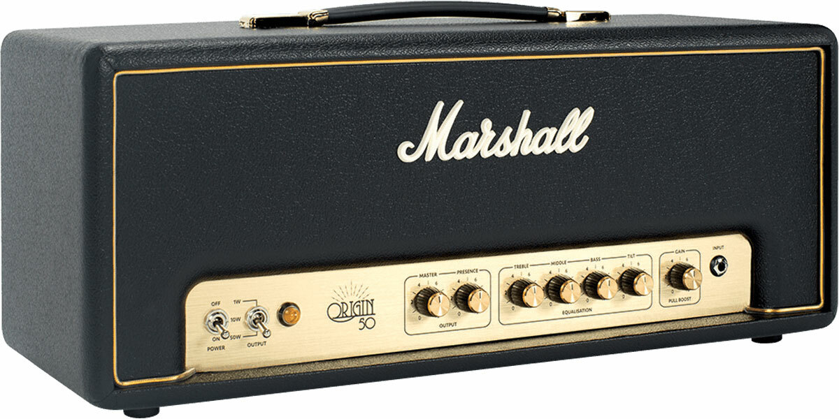 Marshall Origin 50h Head 50w - Ampli Guitare Électrique TÊte / PÉdale - Main picture