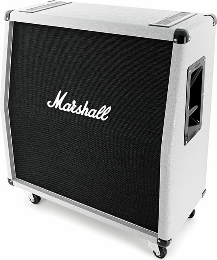 Marshall Silver Jubilee Reissue 2551av Slant 4x12 280w 4/8/16-ohms Stereo Pan Coupe - Baffle Ampli Guitare Électrique - Main picture