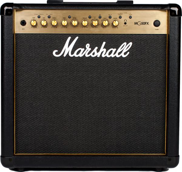 Combo ampli guitare électrique Marshall MG50GFX GOLD Combo 50 W