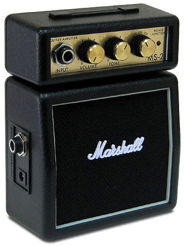 Mini ampli guitare Marshall MS-2 Black