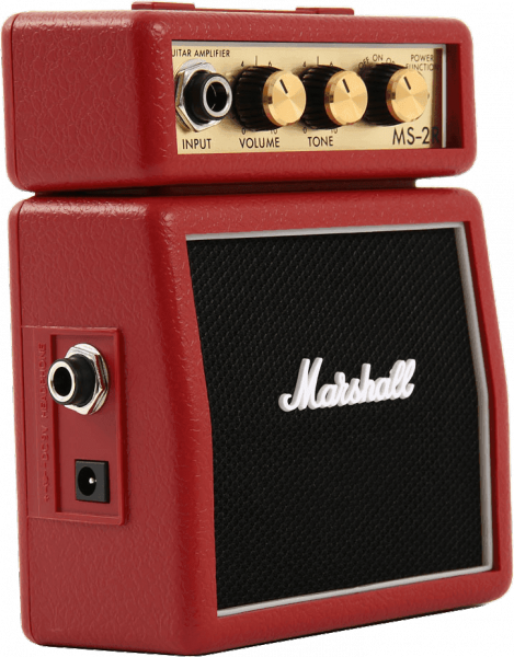 Mini ampli guitare Marshall MS-2 Red