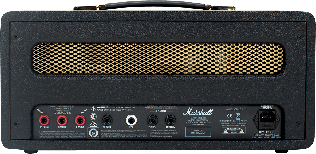 Marshall Origin 20h Head 20w - Ampli Guitare Électrique TÊte / PÉdale - Variation 2