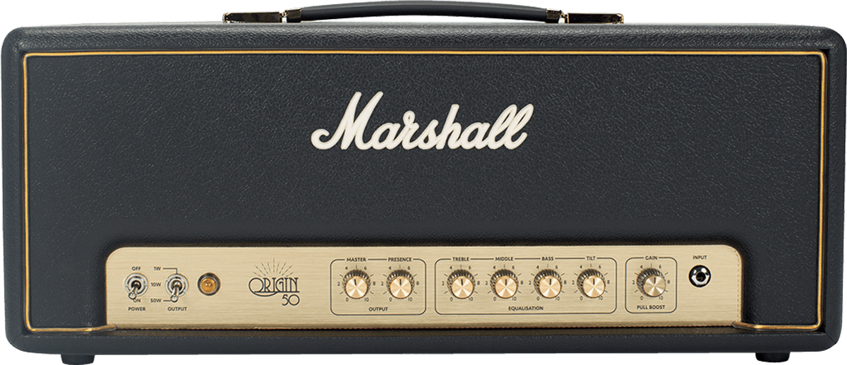Marshall Origin 50h Head 50w - Ampli Guitare Électrique TÊte / PÉdale - Variation 1