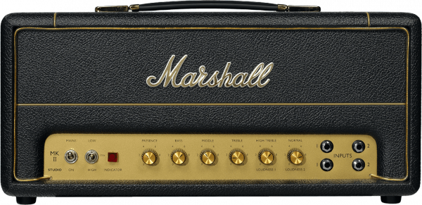 Ampli pour guitare électrique Marshall, Ampli à lampes, Marshal Studio Vintage, Tête d'ampli à lampes