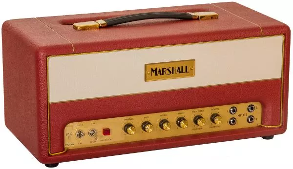 Tête ampli guitare électrique Marshall Studio Vintage SV20H Ltd - Maroon/Cream Levant