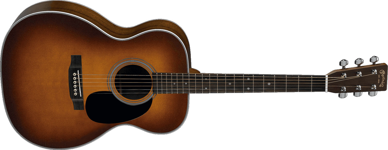 Martin 000-28 Standard Re-imagined Auditorium Epicea Palissandre Eb - Amberstone - Guitare Acoustique - Variation 1