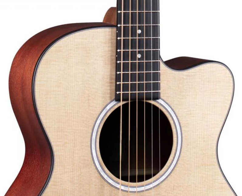 Martin 000cjr-10e Auditorium Junior Cw Epicea Sapele Ric +housse - Natural Satin - Guitare Acoustique Voyage - Variation 2