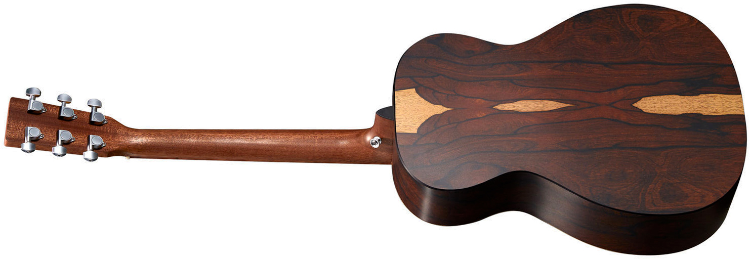 Martin 0x2e Parlor Shsc Epicea Cocobolo Hpl Ric - Natural Satin - Guitare Folk - Variation 1