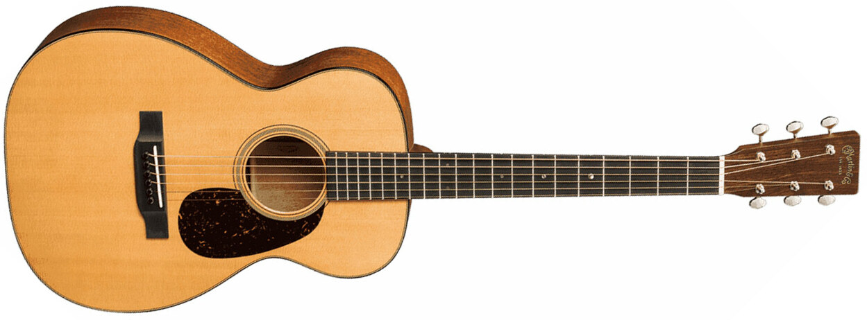 Martin 0-18 Standard Parlor Epicea Acajou - Natural - Guitare Acoustique - Main picture